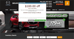 Desktop Screenshot of bountifulmazda.com